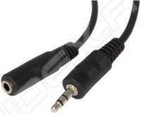  3.5mm Jack (m-f) 1m (Ningbo JAAC003-1) ()