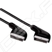  Scart (m) - Scart (m) (Hama H-43163) (2 , )