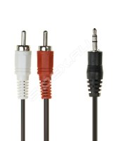   3.5 Jack (M) - 2xRCA (M), , , 3 ,   (Smartbuy KA313)