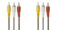   3xRCA(M) - 3xRCA(M), 3.0  (Smartbuy KA233)