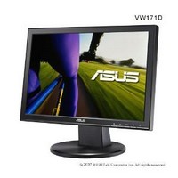  17" Asus VW171D 8ms, 300cd/m2, 600:1, D-Sub (Black) 17" LCD