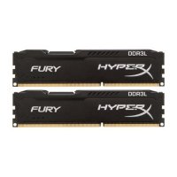   Kingston HyperX Fury DDR3 8Gb (2x4Gb), PC15000, DIMM, 1866MHz (HX318C10FBK2/8) Bl