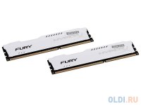   Kingston HyperX Fury DDR3 8Gb (2x4Gb), PC15000, DIMM, 1866MHz (HX318C10FWK2/8) Wh