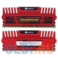   Corsair Vengeance DDR3 8Gb (2x4Gb), PC15000, DIMM, 1866MHz (CMZ8GX3M2A1866C9R)