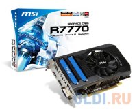  1Gb (PCI-E) MSI R7770-PMD1GD5 (HD7770, GDDR5, 128 bit, HDCP, DVI, HDMI, DP, Retail)