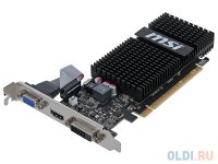  1Gb (PCI-E) MSI N720-1GD3HLP  CUDA (GFN720, GDDR3, 64 bit, HDCP, VGA, DVI, HDMI, Retail)