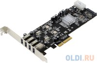  ST-Lab U-1000 PCI-E x4, U-1000, DUAL BUS, 4 port USB3.0, Ret