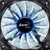  Aerocool Shark 12  "Blue Edition" ( ), 3+4 pin, 32.5 CFM, 800 RPM, 12.6 d