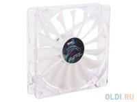  Aerocool Shark 12  "Great White Edition" ( ), 3+4 pin, 32.5 CFM, 800 RPM,