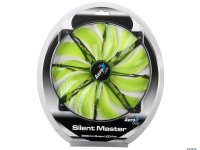  Aerocool Silent Master 20  "Green LED" ( ), 3+4 pin, 76 CFM, 800+-200 R