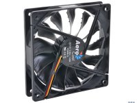  Aerocool Air Force 12  "Black Edition" ( ), 3+4 pin, 52.65 CFM, 1200 RPM, 2