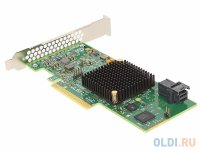  LSI SAS9300-4i (PCI-E 3.0 x8, LP) SGL SAS12G, 4port (1*intSFF8643), .