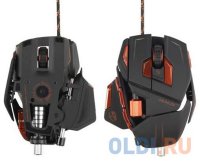  Mad Catz M.M.O.7 (MCB4371300C2/04/1) Glossy Black 6400 dpi, 2013