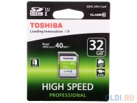   SDHC 32Gb Toshiba Class10 (SD-T032UHS1(6)