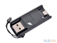   64GB USB Drive Leef BRIDGE Black   , USB AM() + microB(