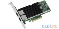   Intel Original X540-T2, Dual Port, RJ-45, PCI-E x8, iSCSI, FCoE, NFS, VMDq