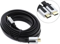  HDMI 19M/19M 5.0m ver:1.4 +3D/Ethernet AOpen [ACG545A_W-5M] - Flat Top Quality