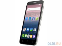  Alcatel OT5015X POP 3 (Soft Silver) 1SIM/5" 854x480/5Mpx/4Gb/GPS/WiFi/Android 5.0