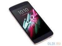  Alcatel OT6039Y IDOL 3 (Soft Gold) 1SIM/4.7" 1280x720/13Mpx/8Gb/LTE/GPS/WiFi/Android 5.0