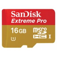   MicroSD 16Gb SanDisk Extreme Pro (SDSDQXP-016G-X46) Class 10 microSDHC