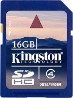   SecureDigital SecureDigital 16Gb Kingston Class4 (SD4 / 16GB)