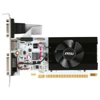  MSI GeForce GT 730 1006Mhz PCI-E 2.0 1024Mb 5000Mhz 64 bit DVI, HDMI, HDCP V1