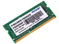   Patriot Memory DDR3 SO-DIMM 1600Mhz PC3-12800 CL11 - 8Gb PSD38G16002S