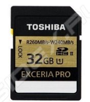   SDHC 32Gb Class10   (Toshiba SD-XPRO32UHS2(8))