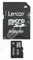   Lexar microSDHC 32Gb Class10 + SD  (LSDMI32GABEUC10A)