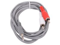   Belsis Jack Male 3.5mm - 2xRCA Male 1.8m BW1447