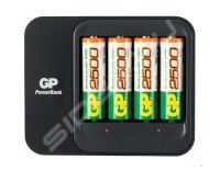  +   (GP PowerBank GPPB550GS250-2UE4) (4  AA, 2500 )