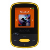 SanDisk Sansa Clip Sport 8Gb, Yellow MP3- (SDMX24-008G-G46Y)