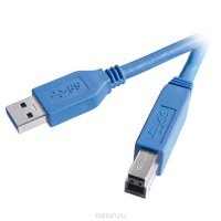 Vivanco  USB 3.0 A/B, Blue, 3 