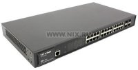  TP-LINK TL-SG3424  L2 24-ports 10/100/1000Mbps + 4 combo-port 1000Mbps/SFP