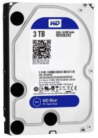   3Tb Western Digital WD30EZRZ Blue 3,5" 5400 ./., 64  B , SATA III