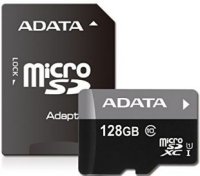   microSDXC Adata Premier 128Gb Class 10 +  (AUSDX128GUICL10-RA1)