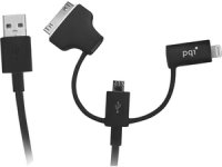  PQI i-Cable Multi-Plug Black