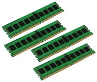   32Gb (4x8Gb) PC4-17000 2133MHz DDR4 DIMM CL15 Kingston KVR21R15D8K4/32