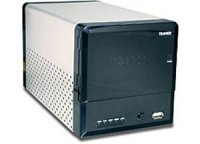   TRENDnet TS-S402 2-Bay SATA NetworkStorage Enclosure(2x3.5"HDD SATA,RAID 0/1,FTP/