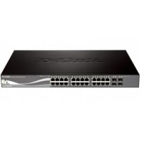    D-Link DGS-1500-28P  24  10 / 100 / 1000  /  4