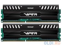   Patriot Memory Viper DDR3 DIMM 1866Mhz PC3-15000 - 8Gb KIT (2x4Gb) PV38G186C0K