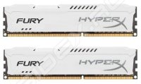  Kingston 16GB 1333MHz DDR3 CL9 DIMM HyperX FURY White Series (HX313C9FWK2/16)