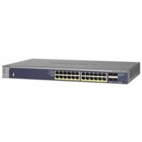 NETGEAR GSM7224P-100NES  PoE 20GE+4SFP(Combo) ports (24 PoE+ ports) with static routing an