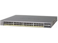 NETGEAR GSM7252PS-100EUS  PoE 44GE+4SFP(Combo)+2xSFP+(10G) ports (including 40GE PoE and 8