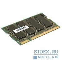   Crucial DDR 512Mb PC-3200 SO-DIMM [CT6464X40B]