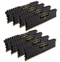   Corsair Vengeance LPX DDR4 DIMM 2666MHz PC4-21300 CL16 - 64Gb KIT (8x8Gb) CMK64GX4M8A2