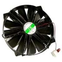  Kinghun 22 cm black fan