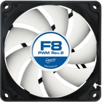  Arctic Cooling F8 PWM rev2 AFACO-080P2-GBA01 80mm