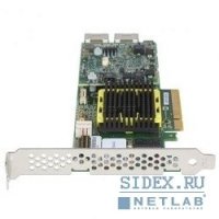  Adaptec ASR-5805Z (PCI-E x8, LP) SGL SAS/SATAII, RAID 0, 1, 10, 5, 6, 50, 8port(int2*SFF8