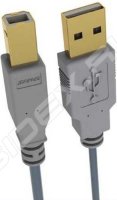  USB A (m) - USB B (m), GOLD,   Sparks SG1190 1.8 